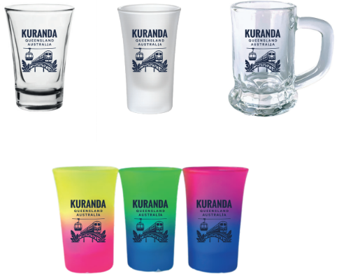 Shot Glass Range - Kuranda