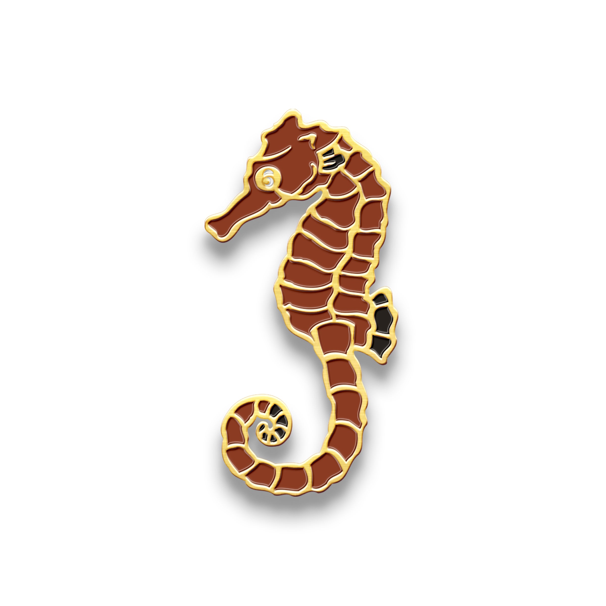 Hat Badge - Seahorse