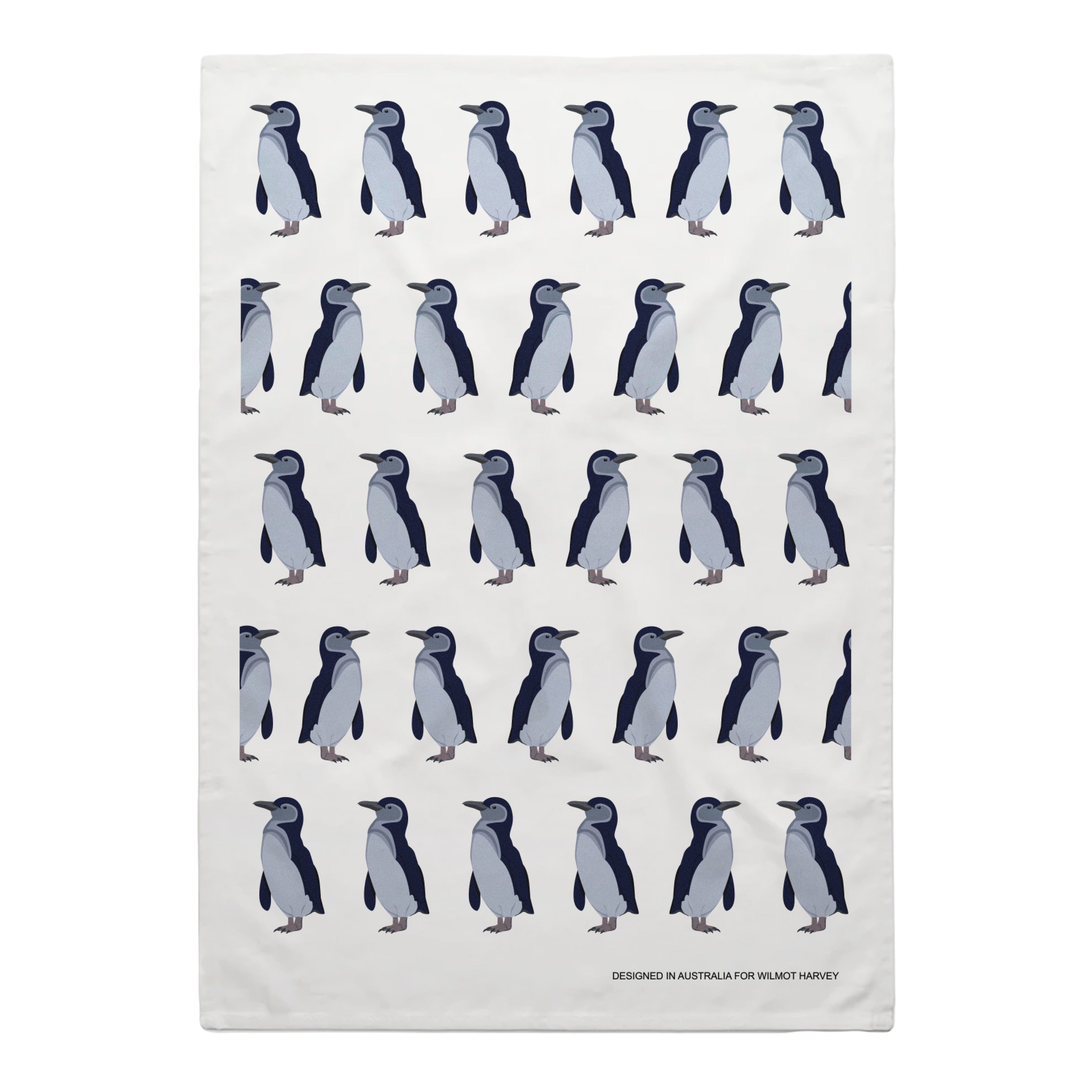 Tea Towel - Penguins - Wilmot Harvey