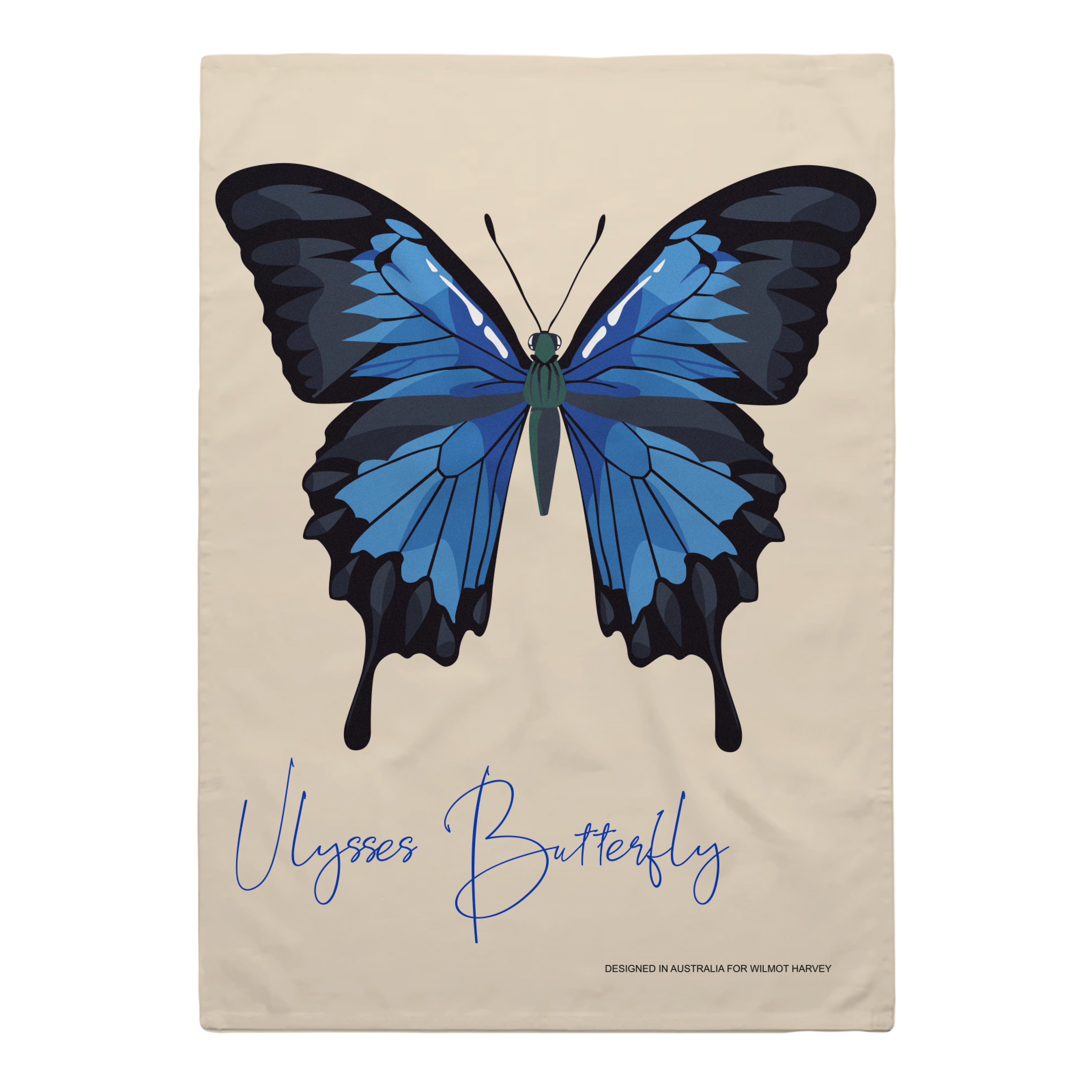 Tea Towel - Ulysses Butterfly - Wilmot Harvey