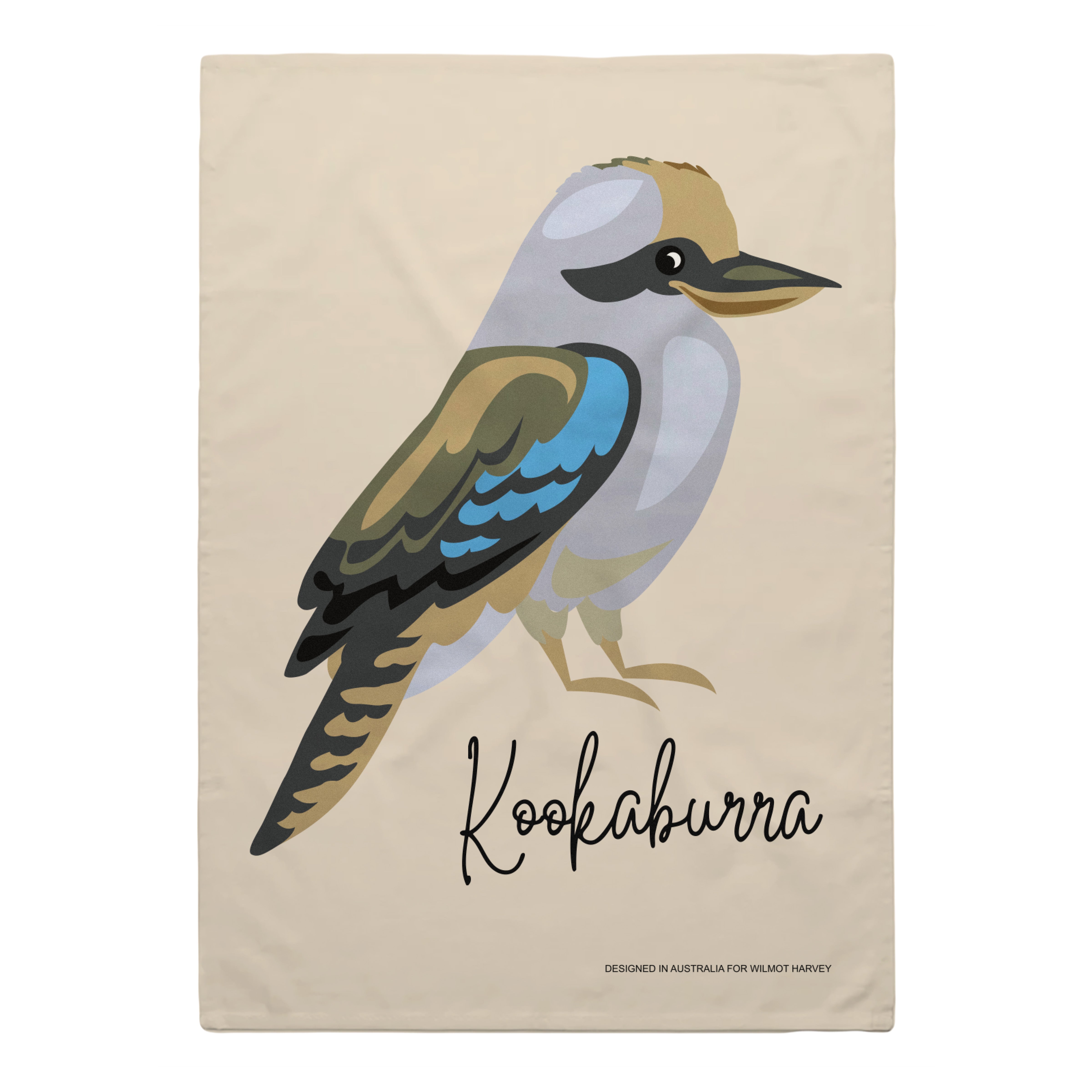 Tea Towel - Kookaburra - Wilmot Harvey