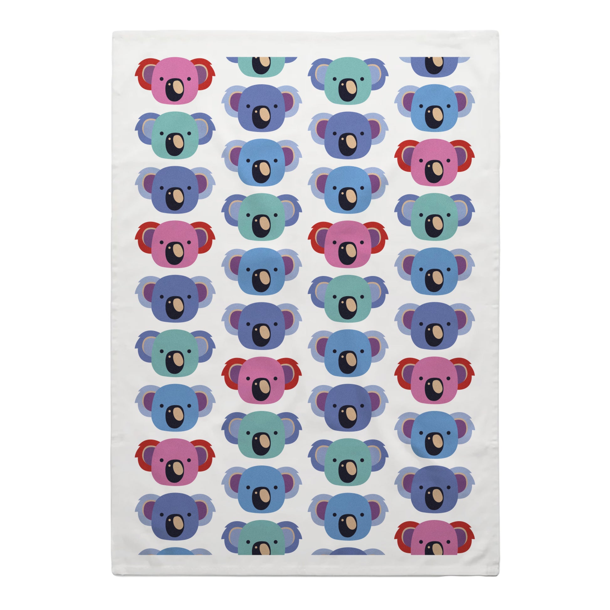 Tea Towel - Koala Head #2 - Wilmot Harvey
