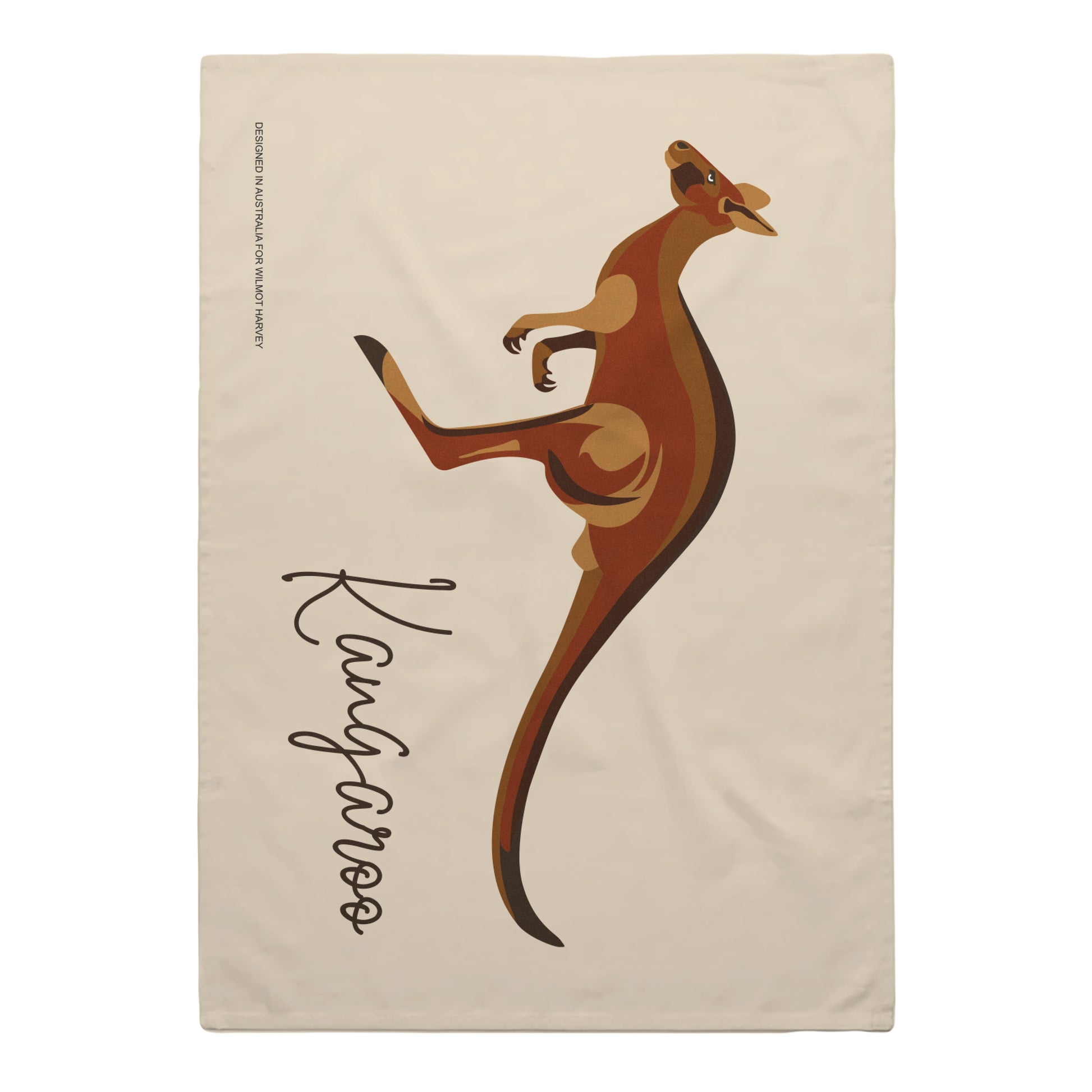 Tea Towel - Kangaroo - Wilmot Harvey