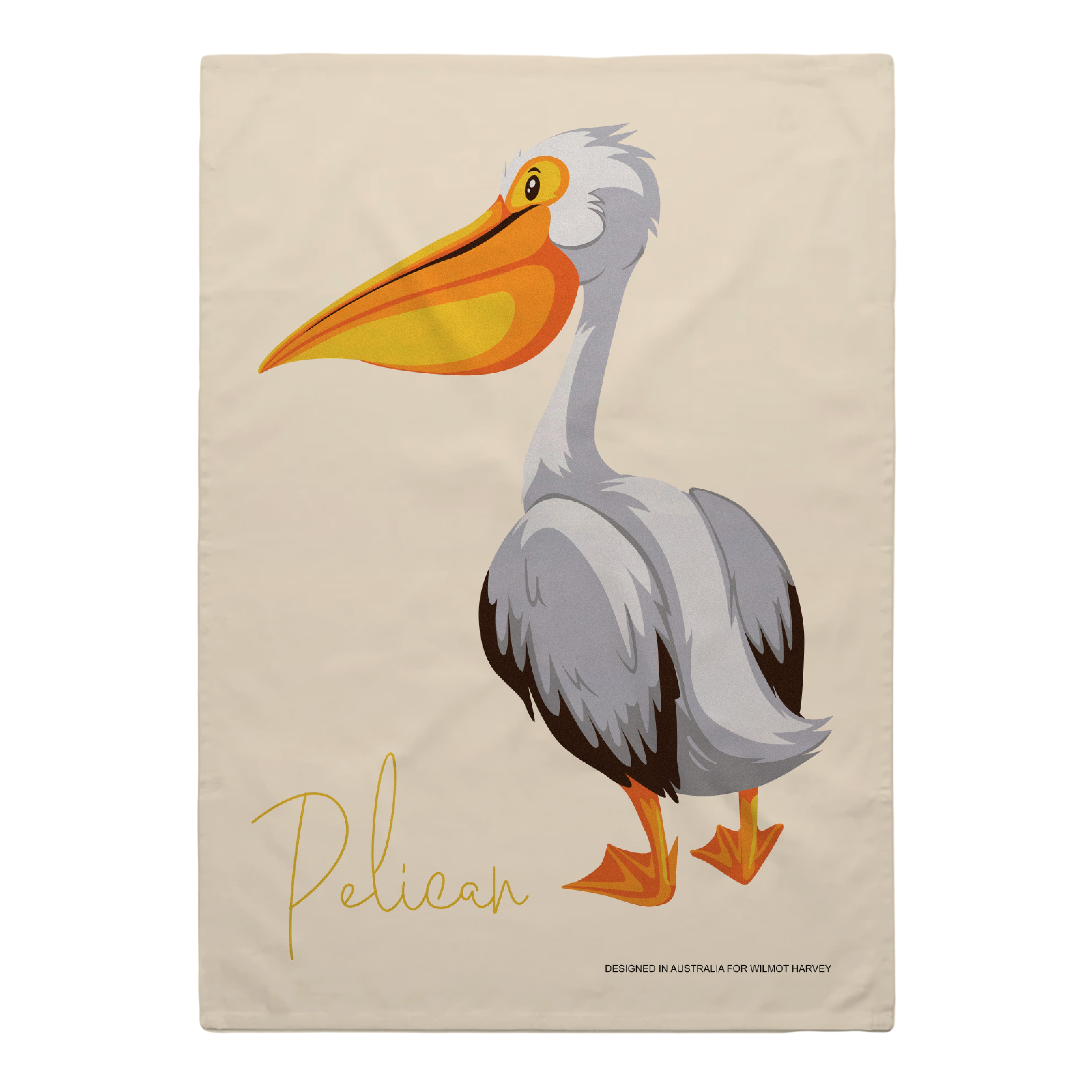 Tea Towel - Pelican