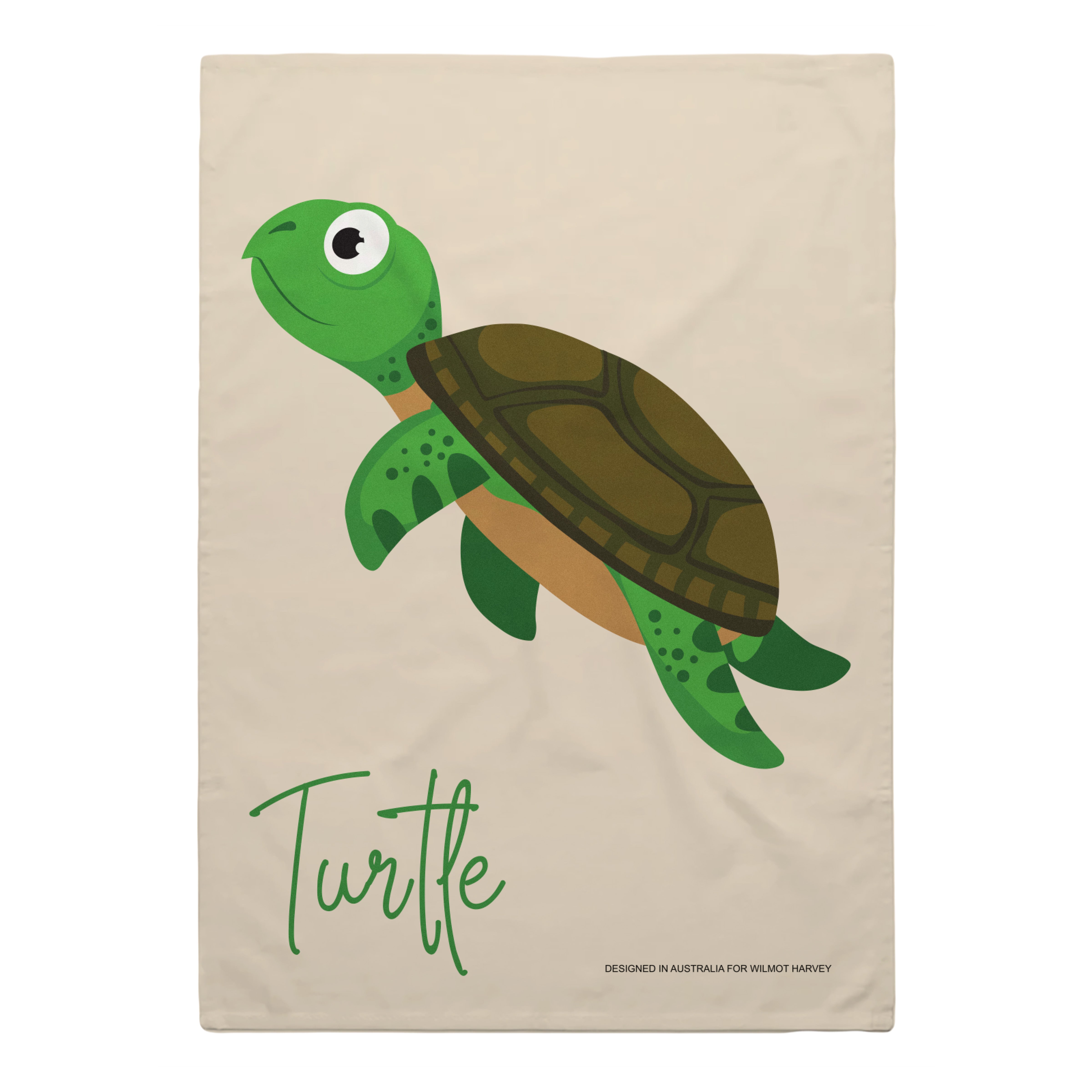 Tea Towel - Turtle - Wilmot Harvey