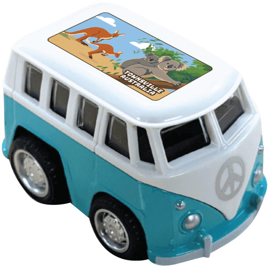 Diecast Pullback Kombi Van - Townsville