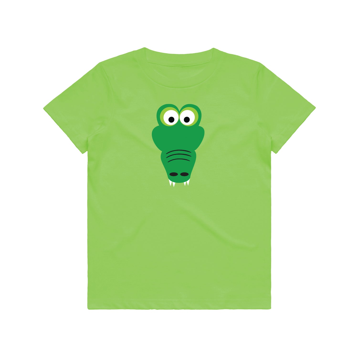 Kid's T-Shirt - Crocodile Green