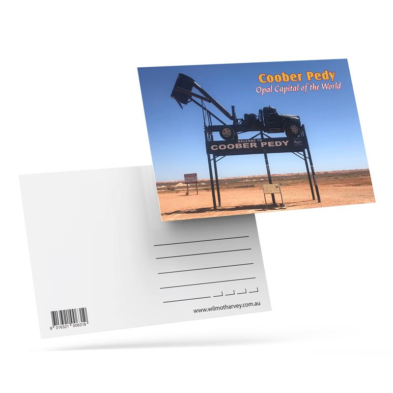 3D Postcard - Coober Pedy Blower