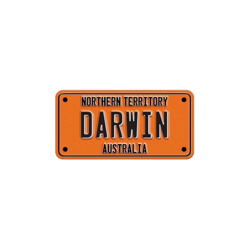 Number Plate Magnet - Darwin