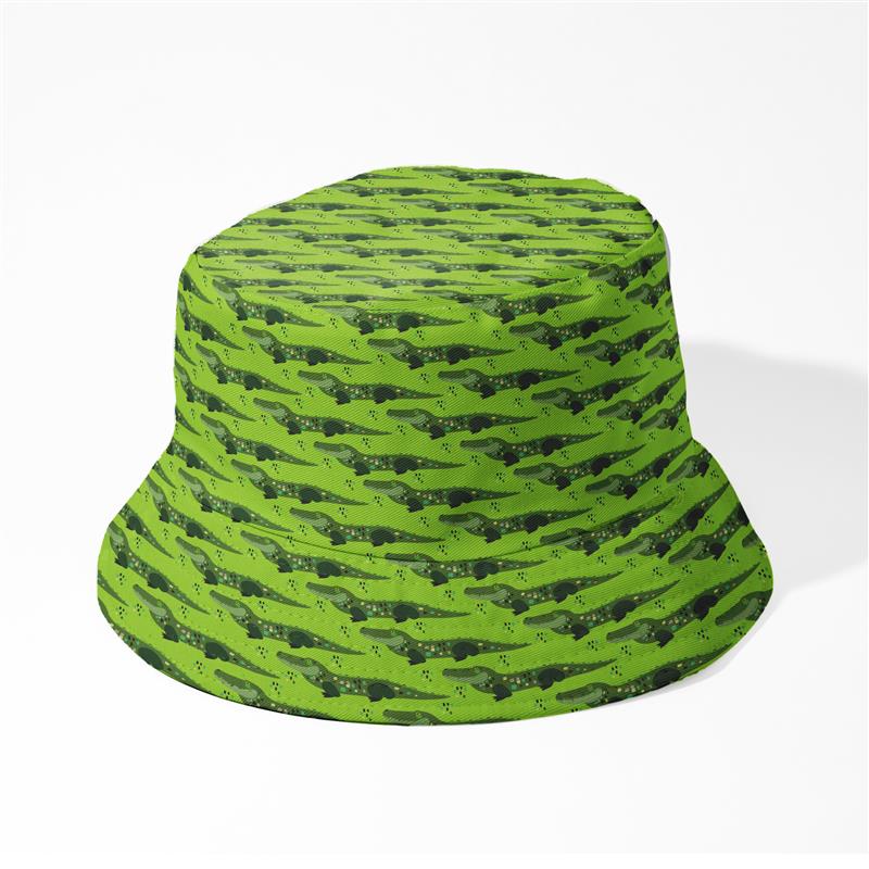 Pete Cromer Kid's Bucket Hat - Crocodile