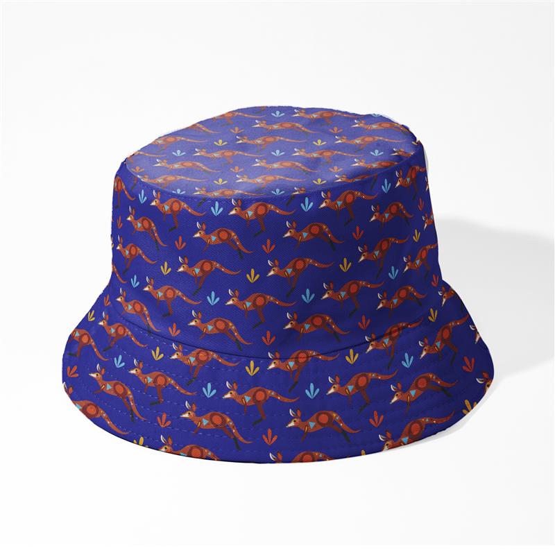Pete Cromer Kid's Bucket Hat - Kangaroo - Wilmot Harvey