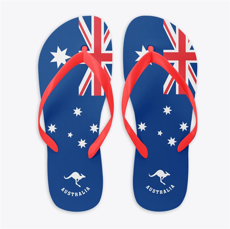 Thongs - Australia Flag