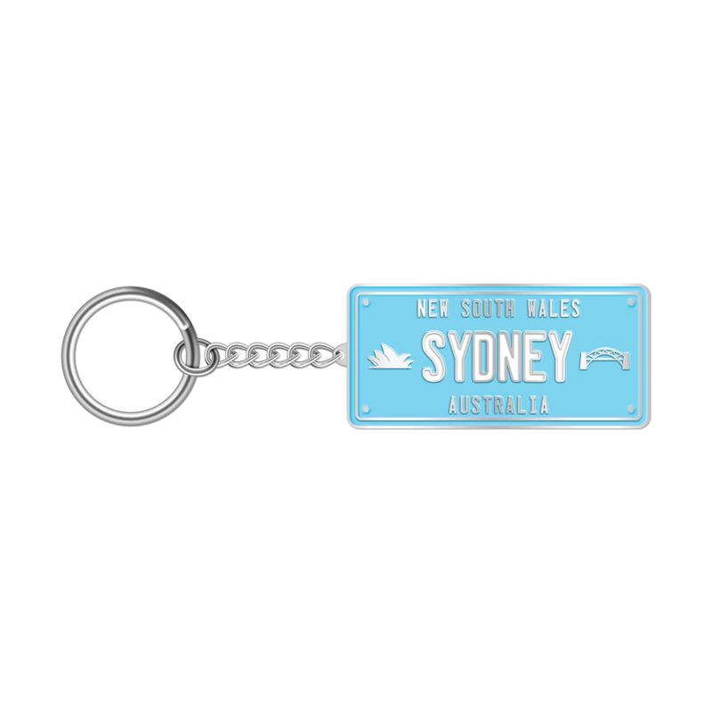 Number Plate Keyring - Sydney