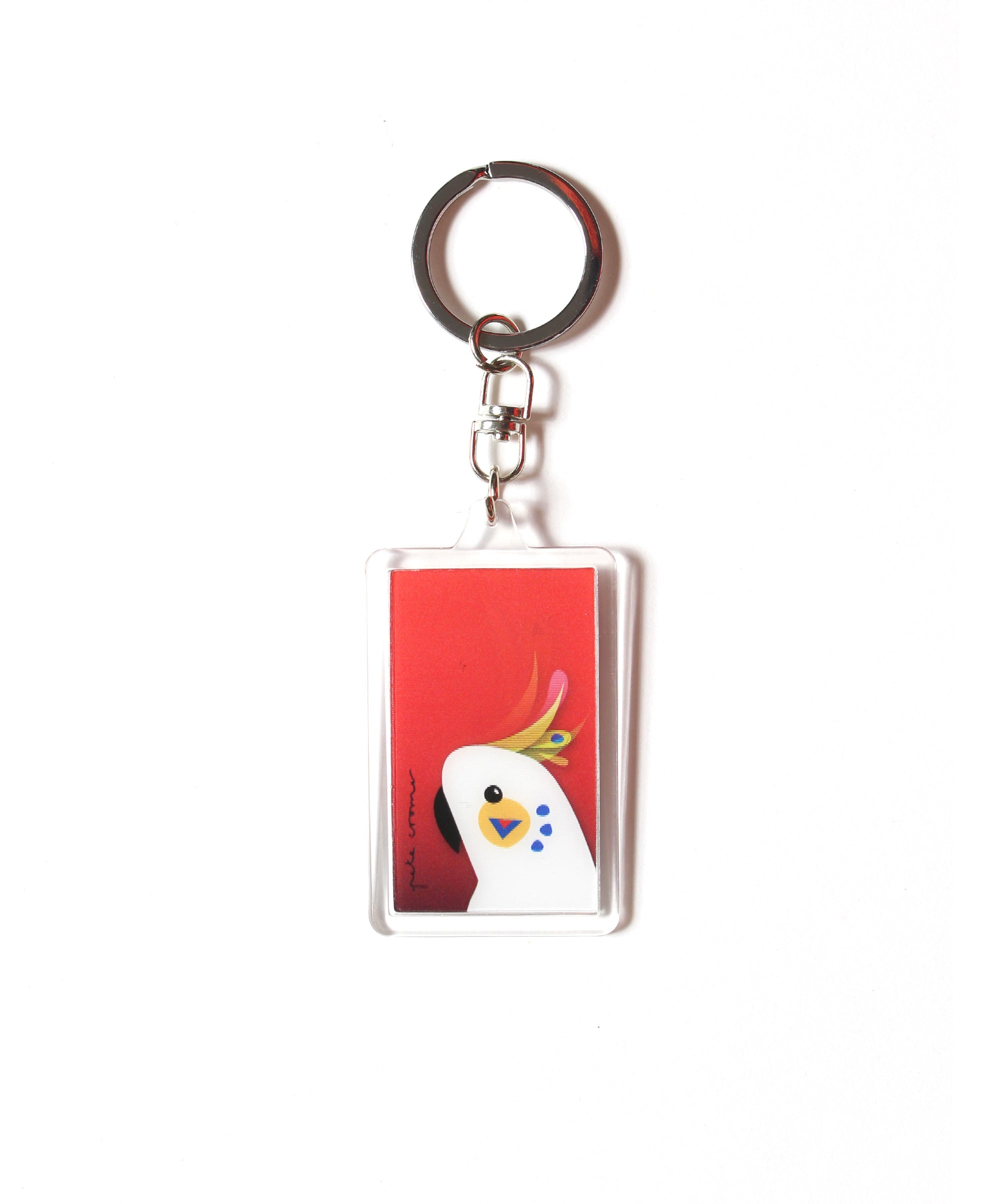 Pete Cromer 3D Keyring - Cockatoo