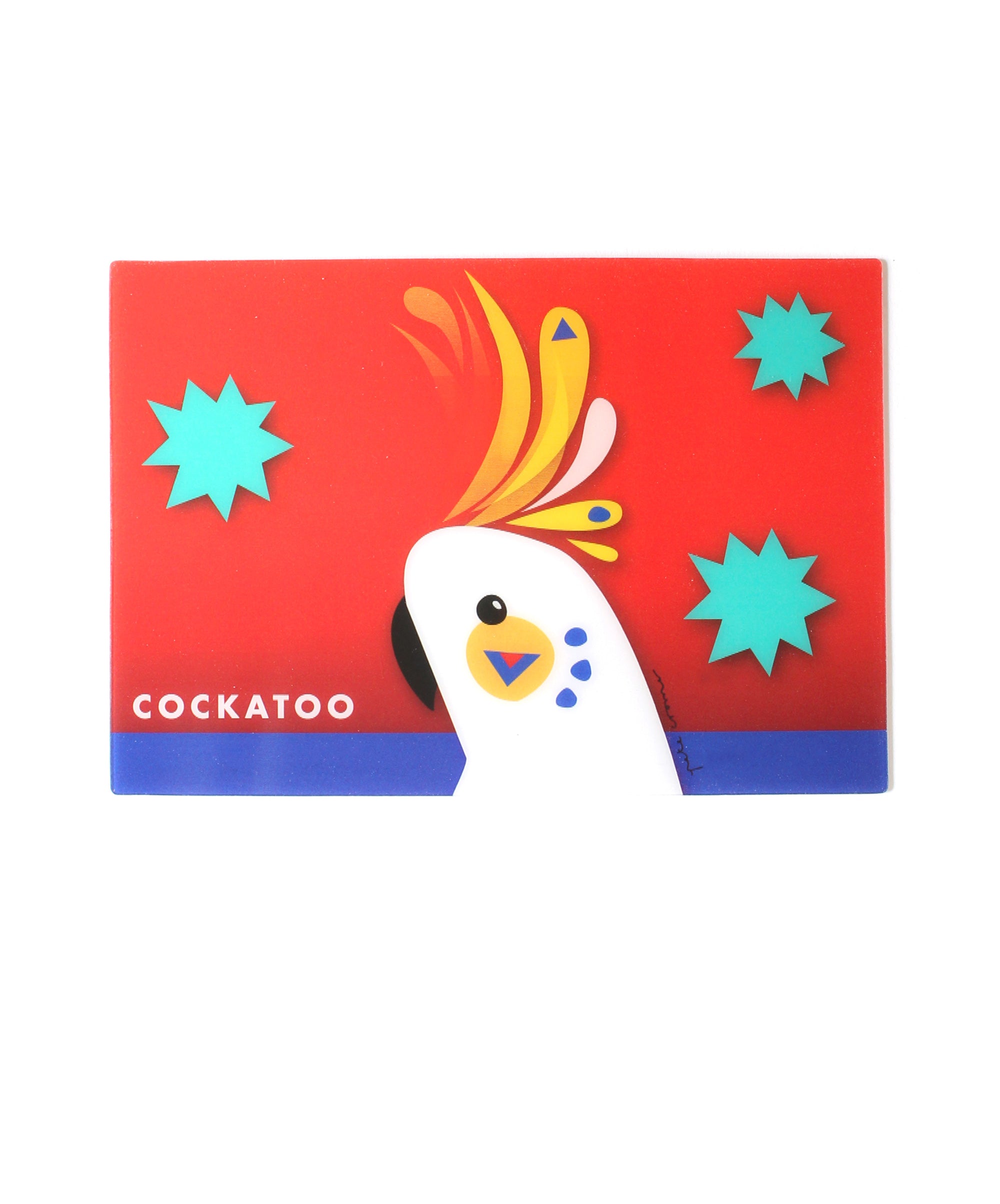 Pete Cromer 3D Postcard - Cockatoo