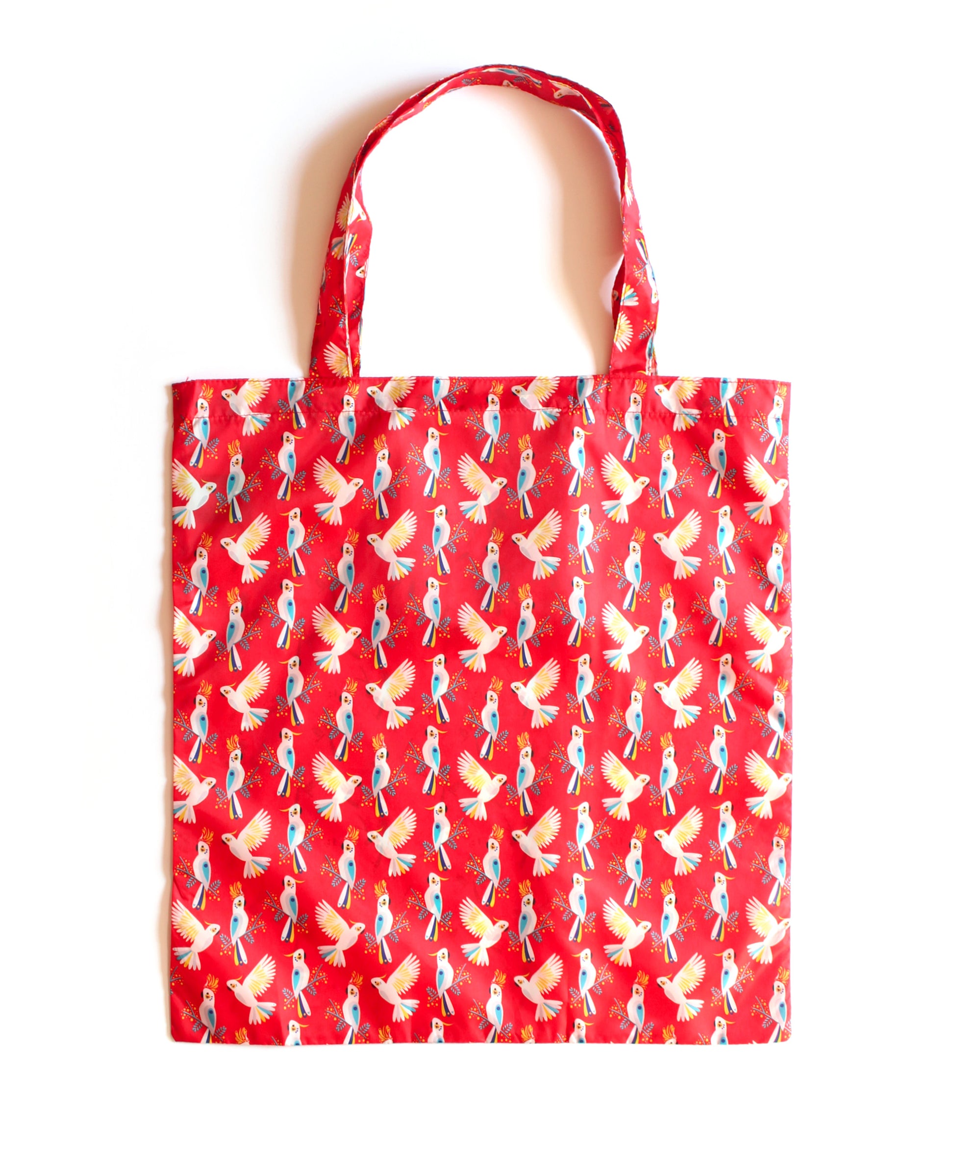 Pete Cromer Fold-Up Reusable Bag - Cockatoo - Wilmot Harvey