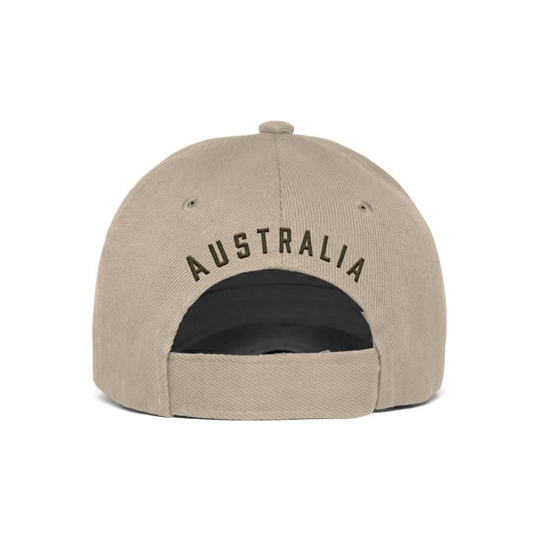 Cap - Kangaroo with Australia Flag Stone