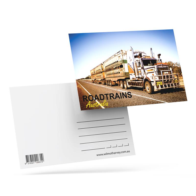 3D Postcard - Roadtrain