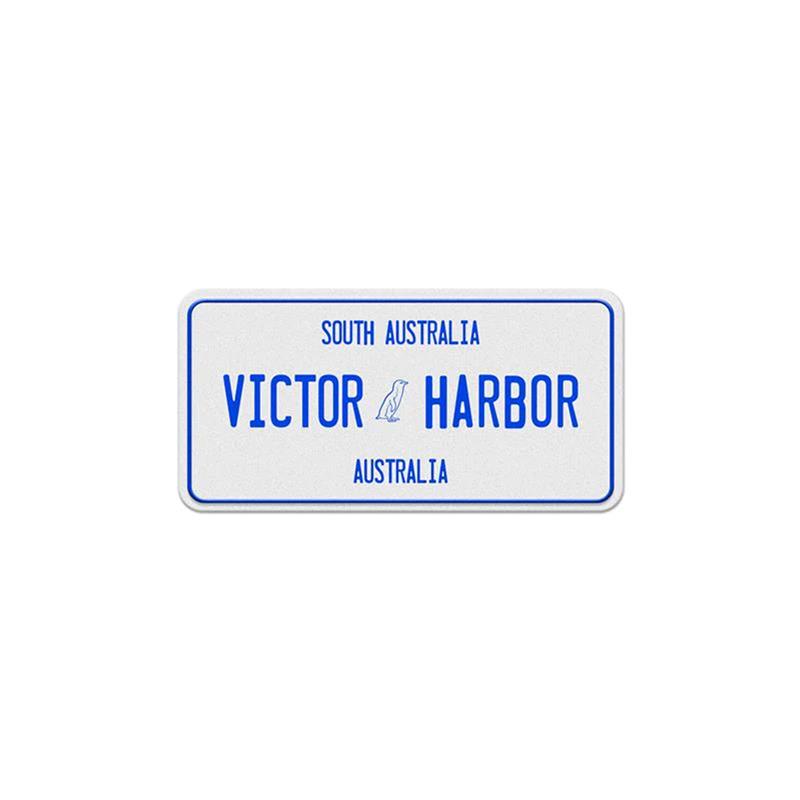 Number Plate Magnet - Victor Harbor Rectangle