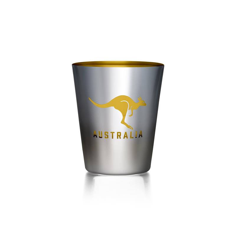 Shot Glass Metallic - Kangaroo - Wilmot Harvey