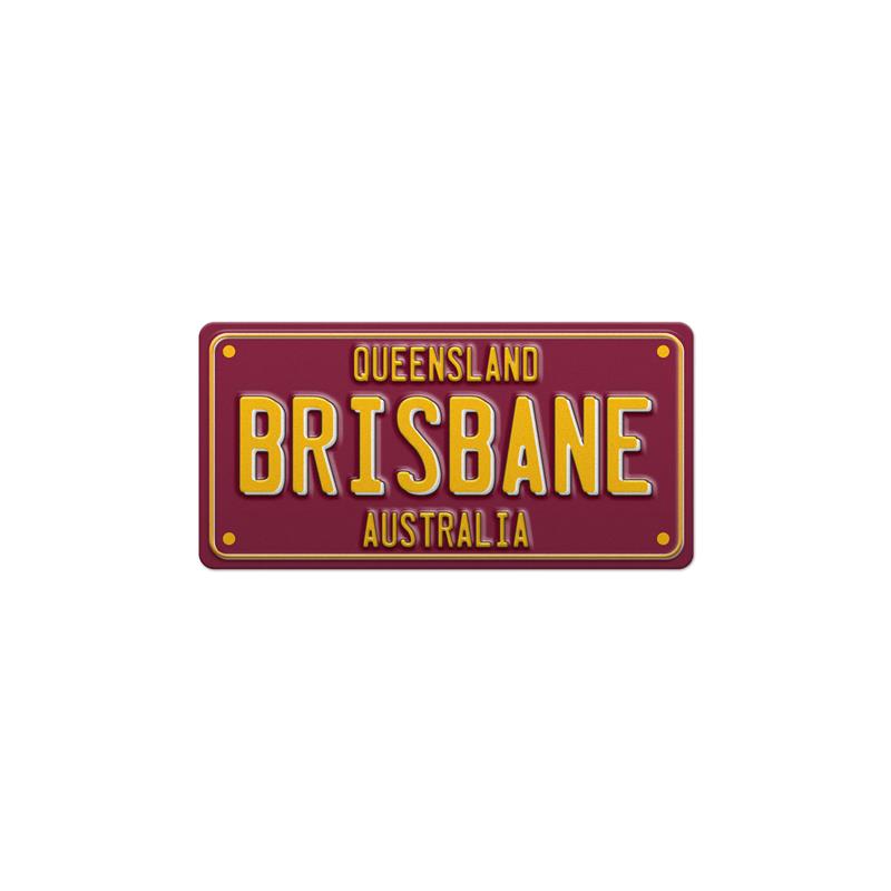 Number Plate Magnet - Brisbane