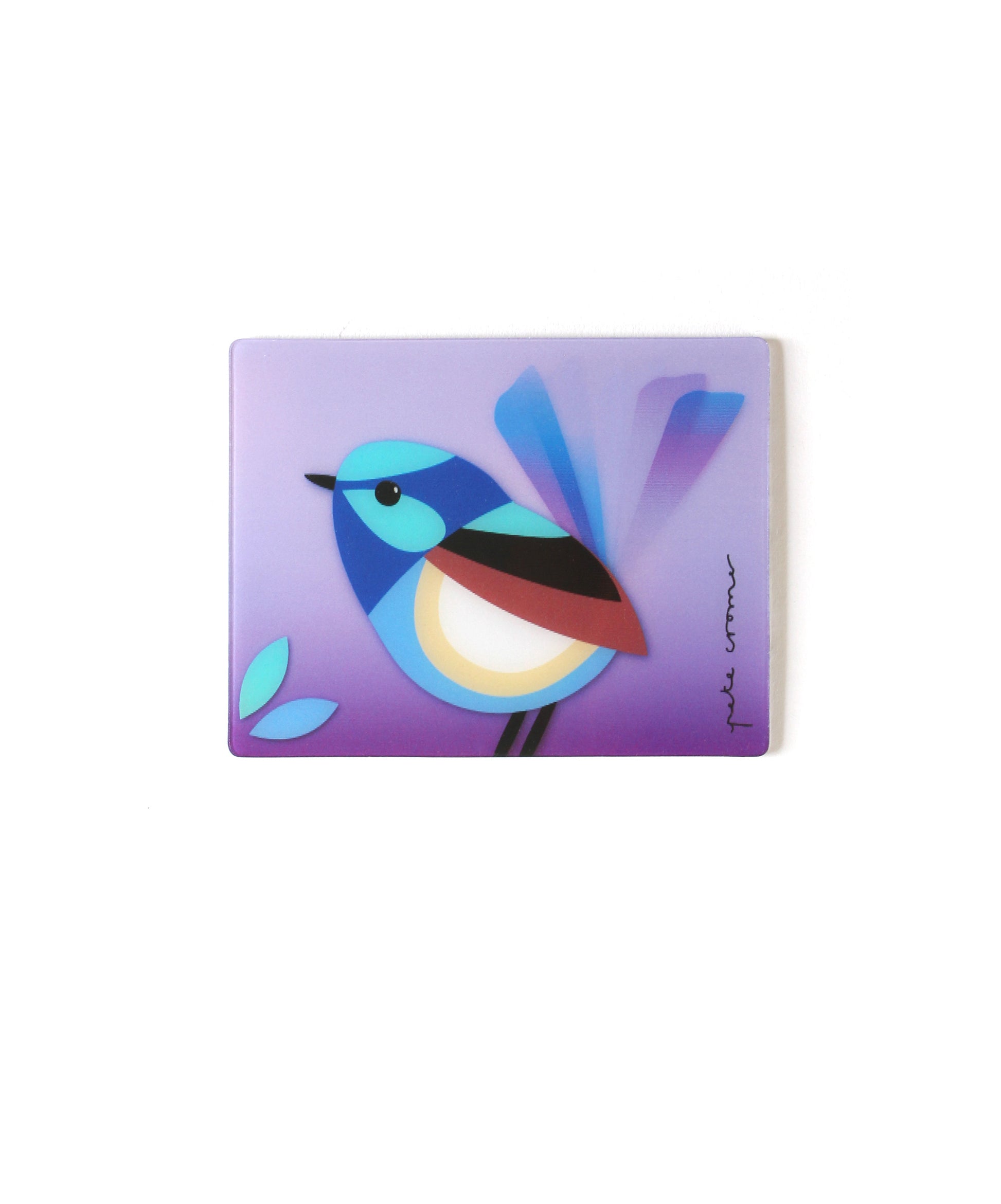 Pete Cromer 3D Magnet - Fairy Wren - Wilmot Harvey