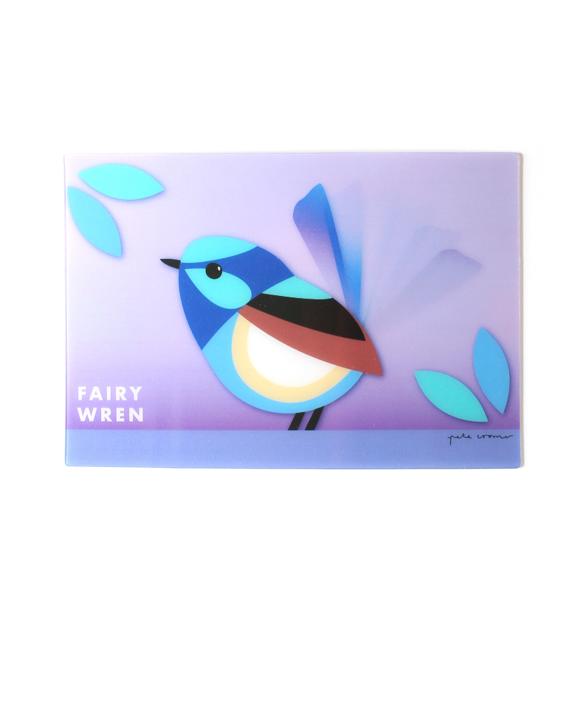 Pete Cromer 3D Postcard - Fairy Wren