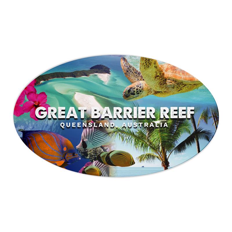 Sticker - Great Barrier Reef Oval