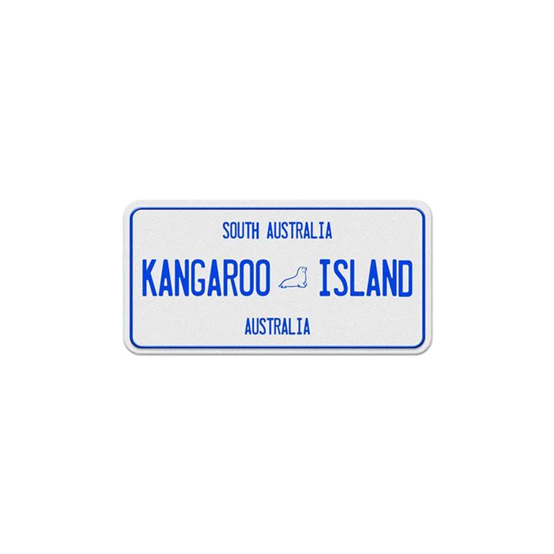 Number Plate Magnet - Kangaroo Island Rectangle