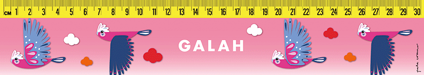 Pete Cromer 3D Ruler - Galah - Wilmot Harvey