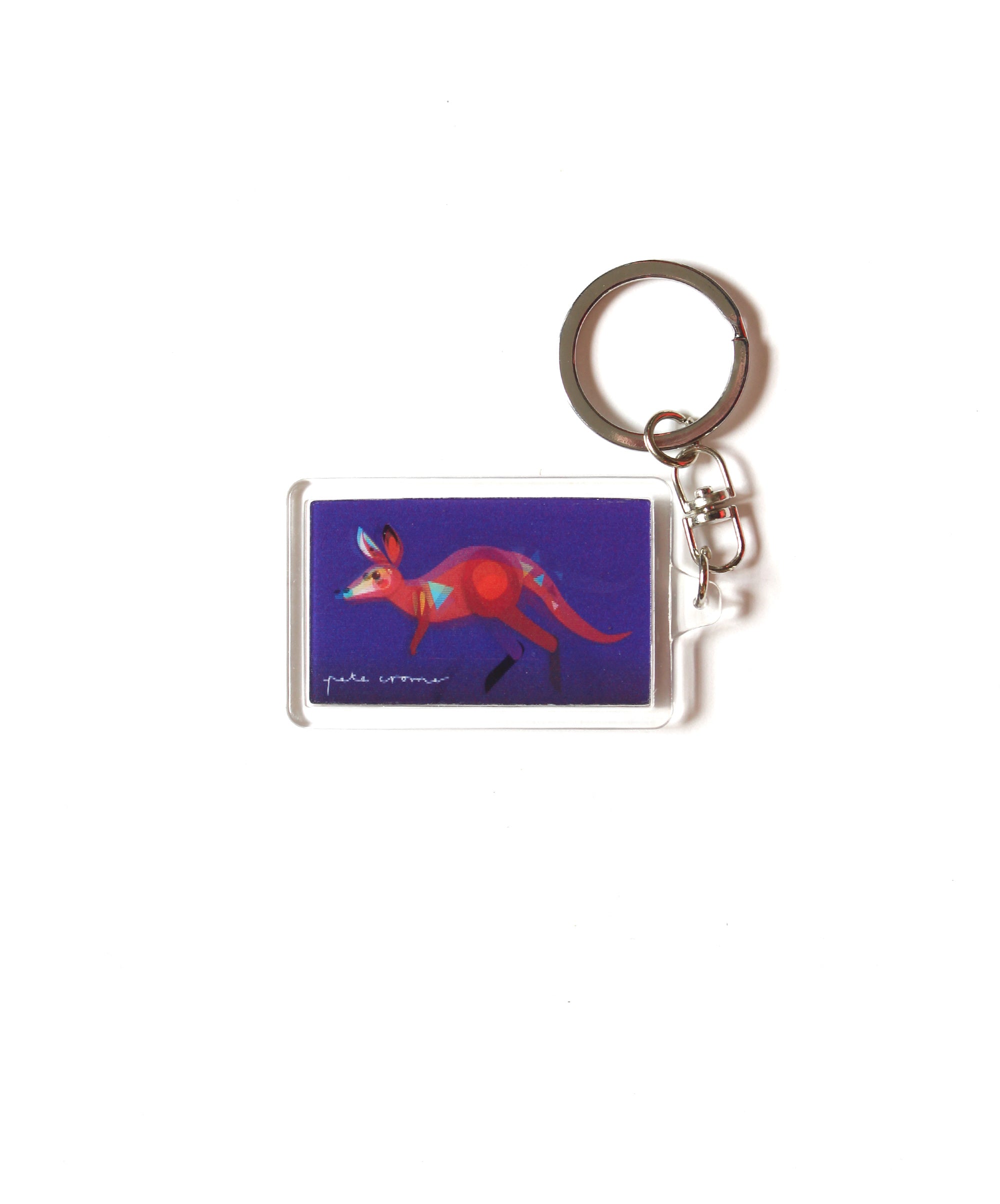 Pete Cromer 3D Keyring - Kangaroo - Wilmot Harvey