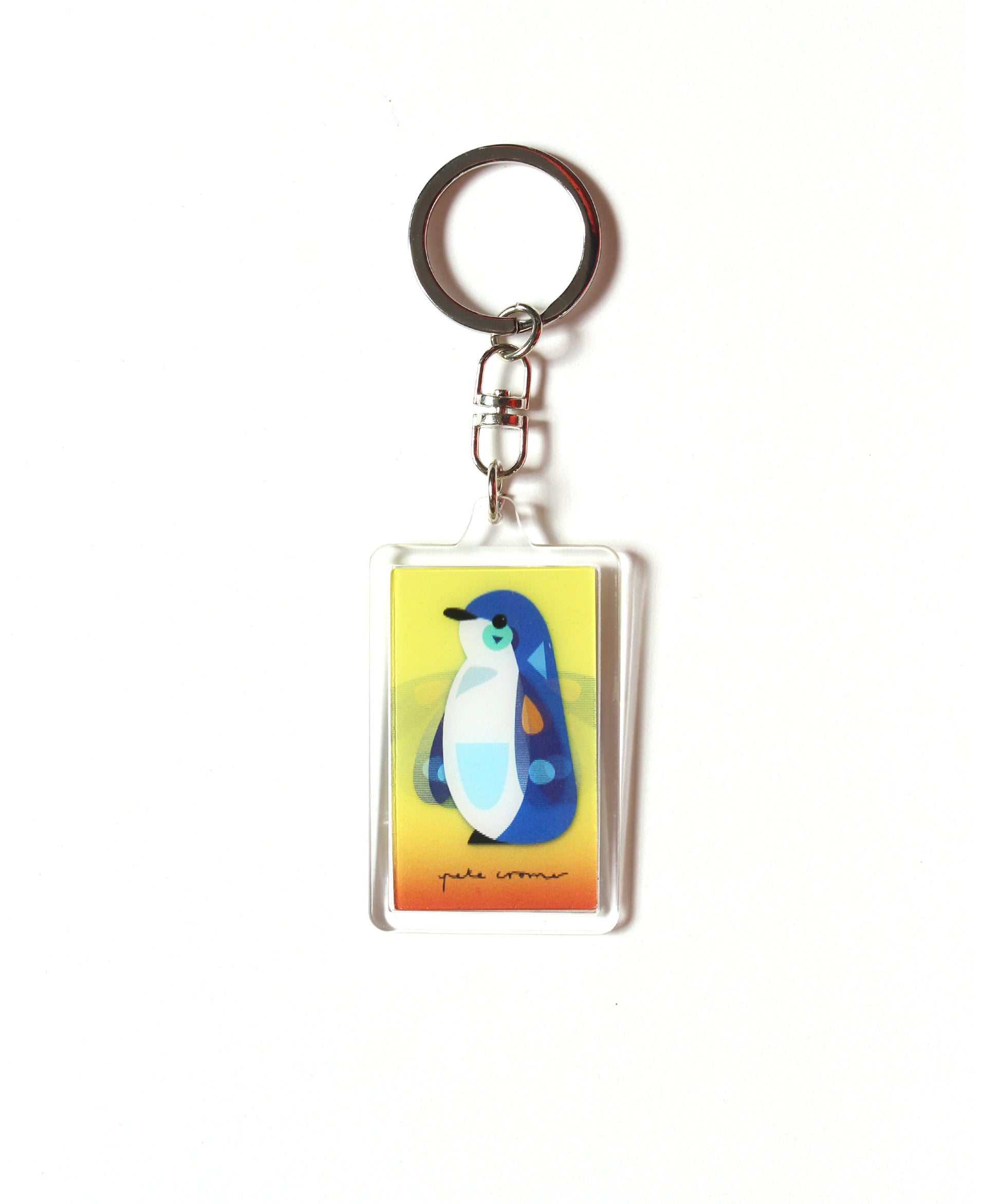 Pete Cromer 3D Keyring - Penguin - Wilmot Harvey