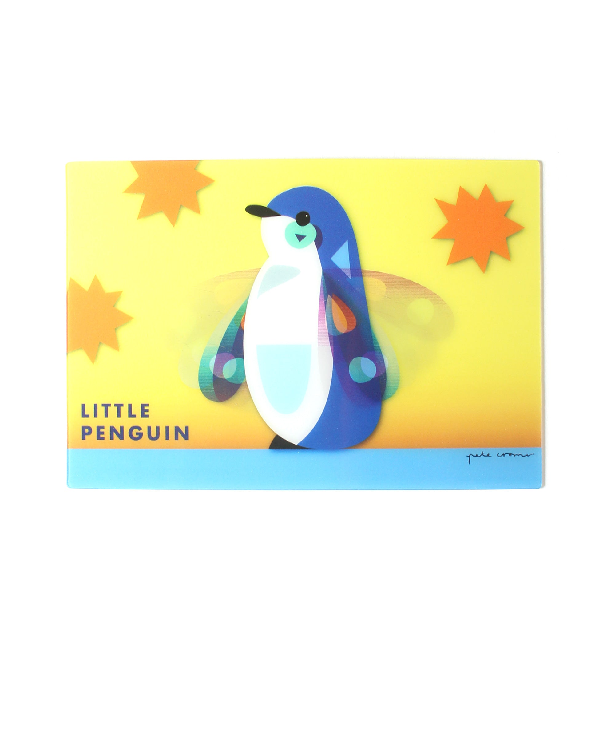 Pete Cromer 3D Postcard - Penguin - Wilmot Harvey