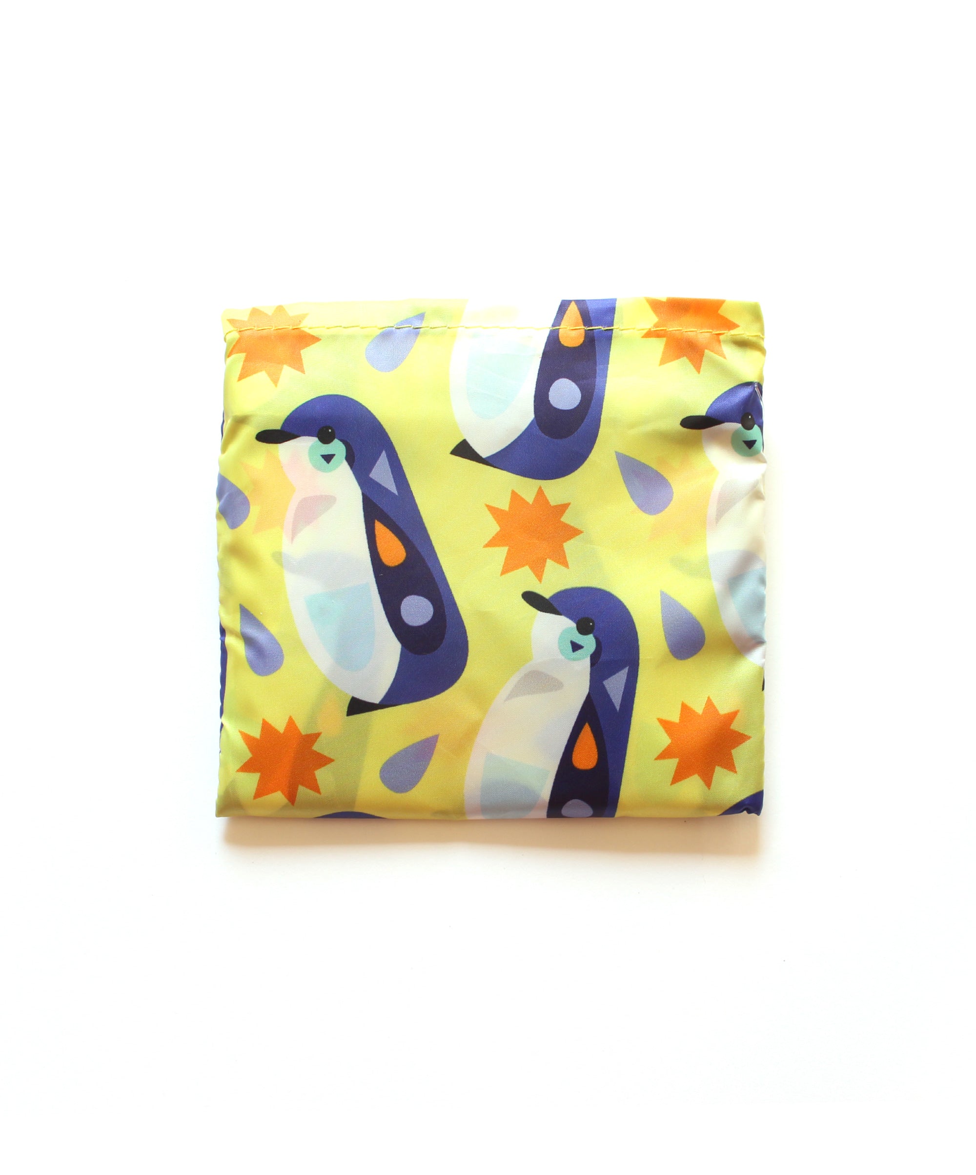 Pete Cromer Fold-Up Reusable Bag - Penguin - Wilmot Harvey