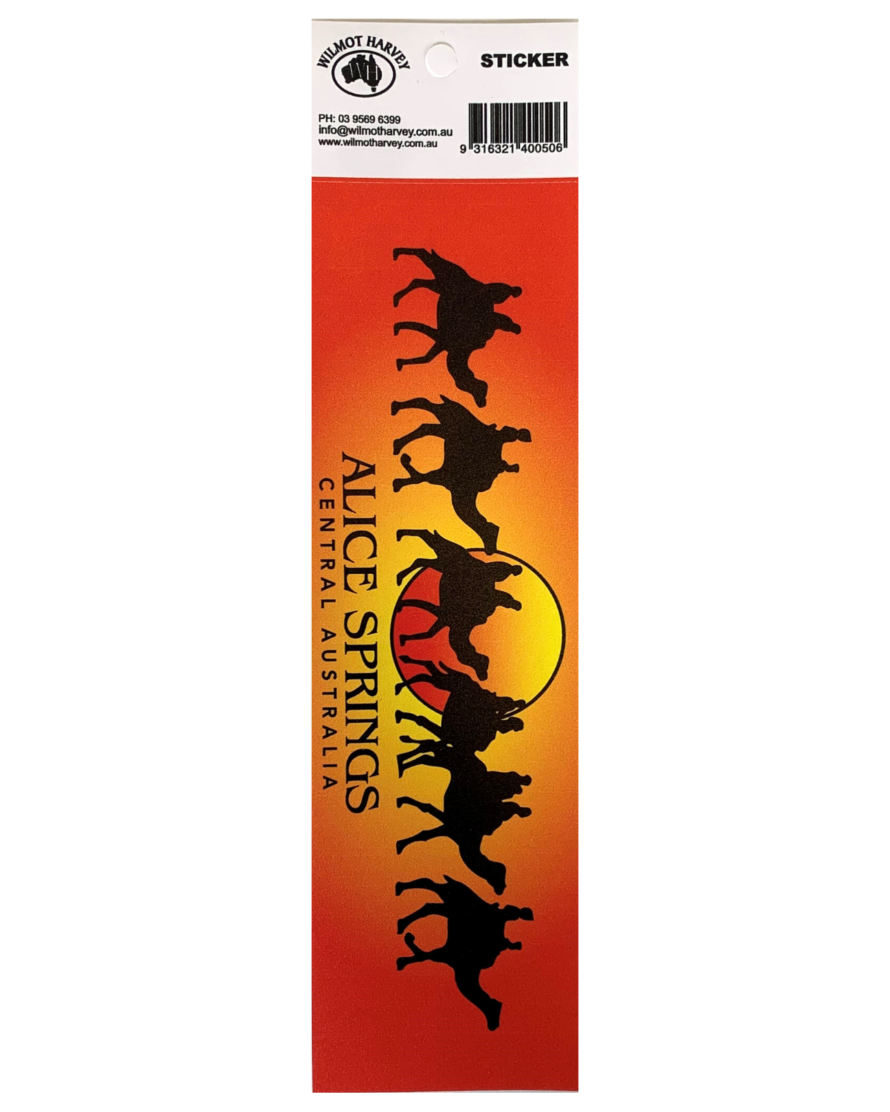 Sticker - Alice Springs 4 Camels Bumper