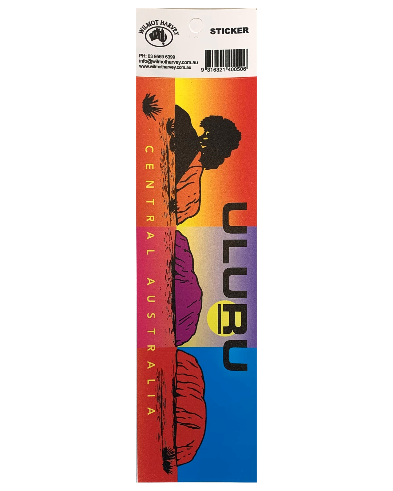 Sticker - Uluru 3 Scene Bumper