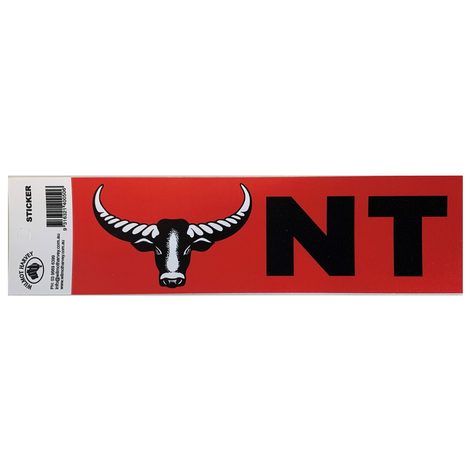 Sticker - NT Bull Red Bumper