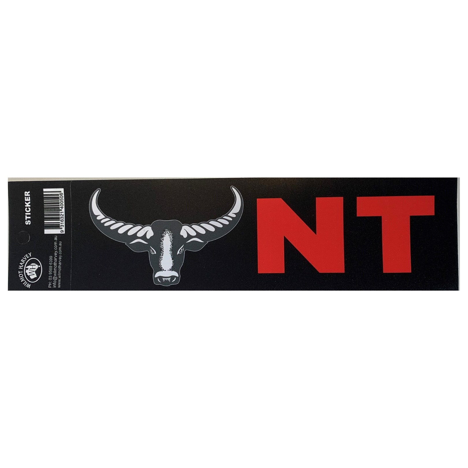 Sticker - NT Bull Black Bumper
