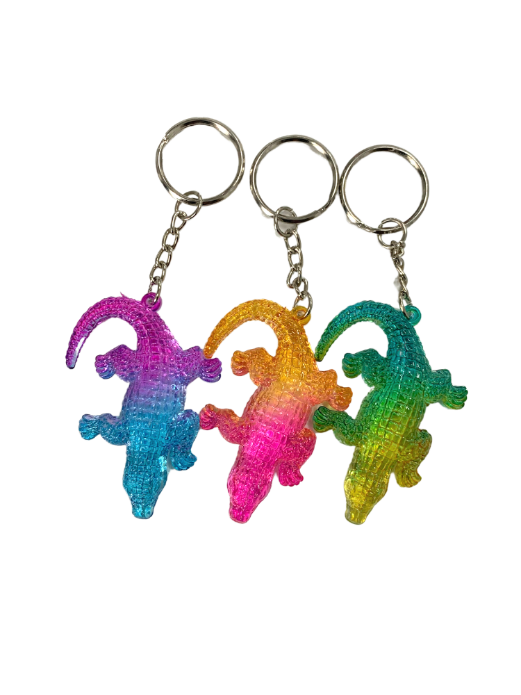 Rainbow Keyring - Crocodile - Wilmot Harvey