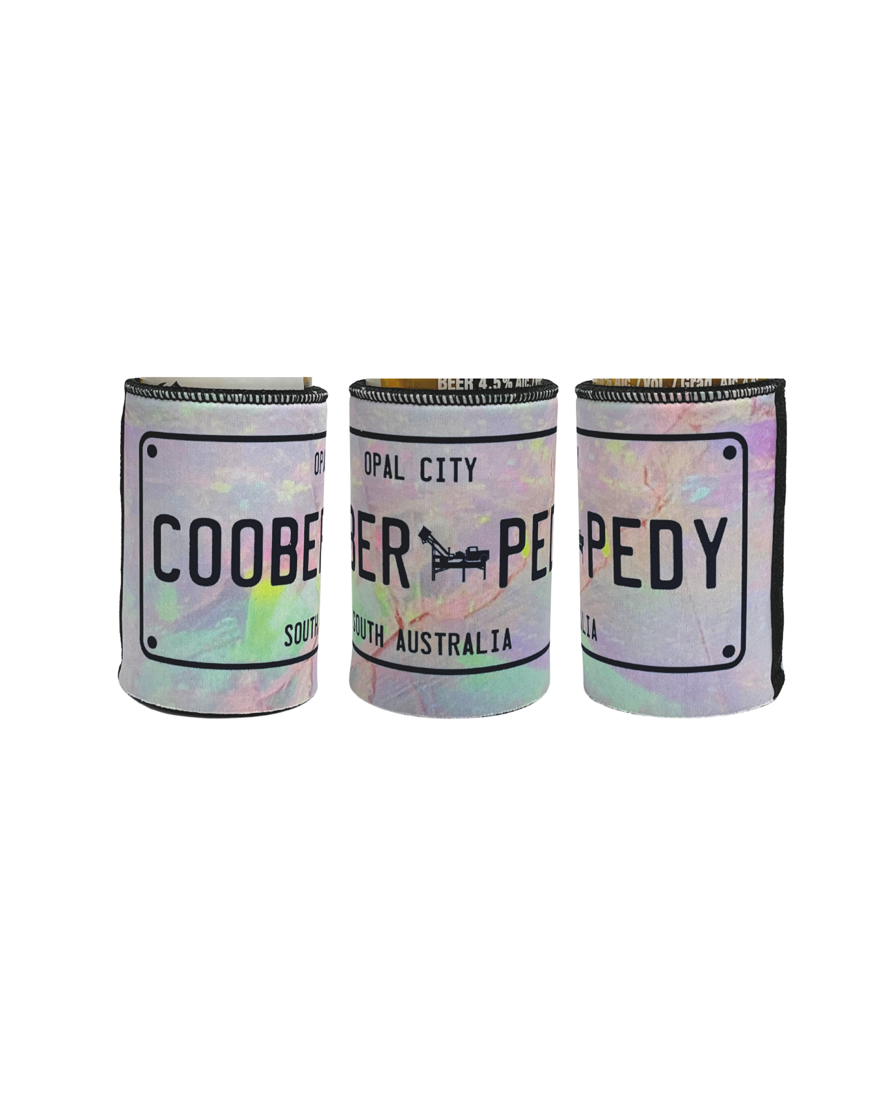 Stubby Holder - Coober Pedy Number Plate