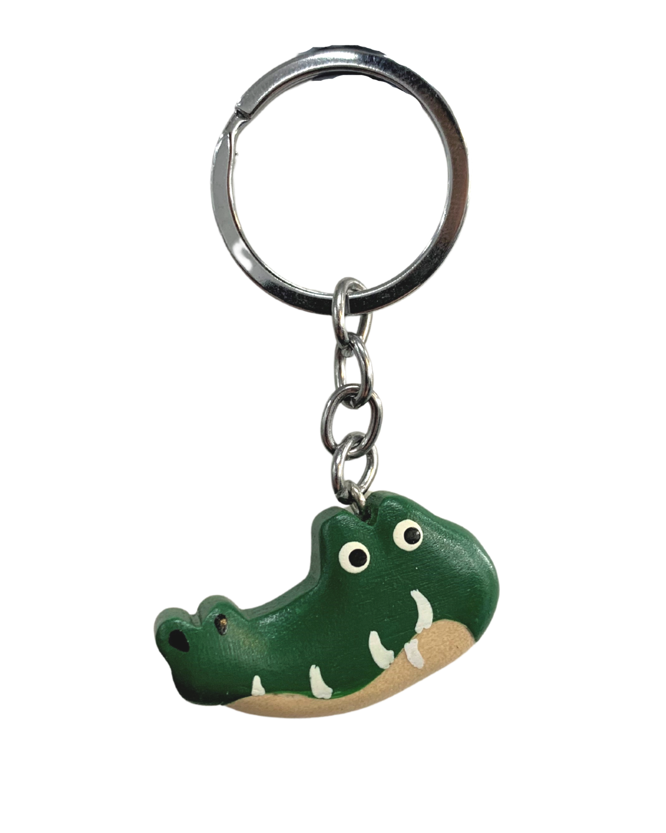 Timber Keyring - Crocodile Head - Wilmot Harvey