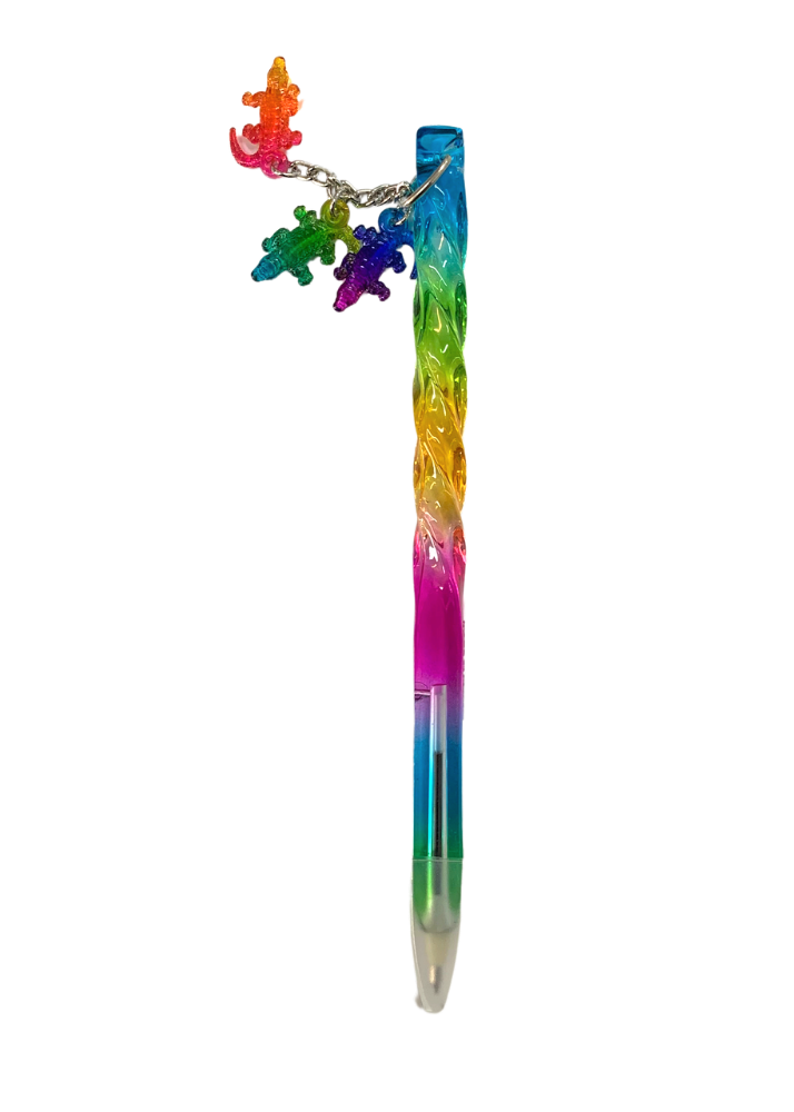 Rainbow 3 Mini Crocodile Pen