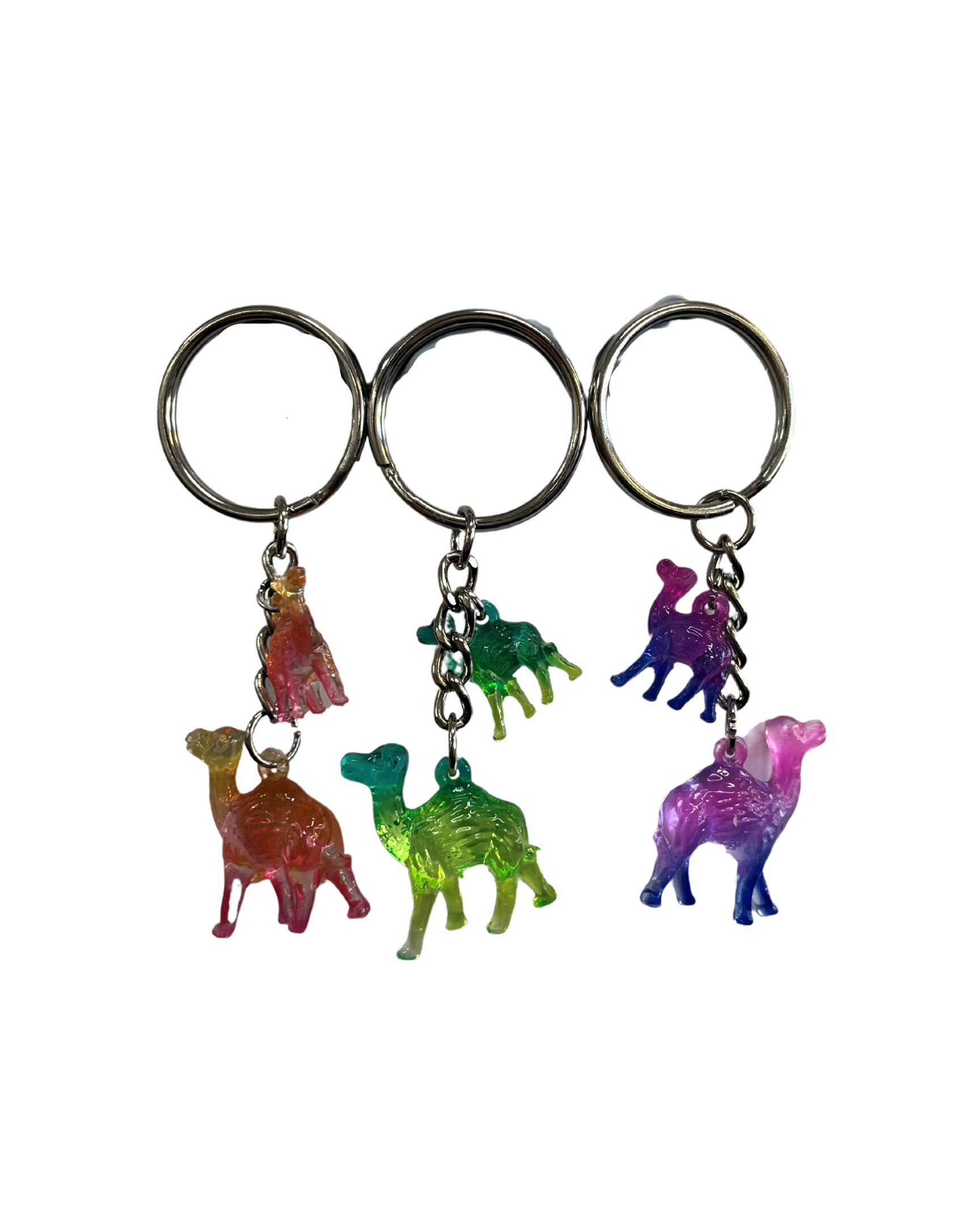 Rainbow Keyring - Camel