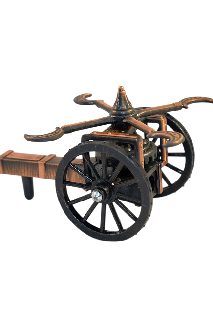 Antique War Weapon Pencil Sharpener - Wilmot Harvey Gifts & Souvenirs