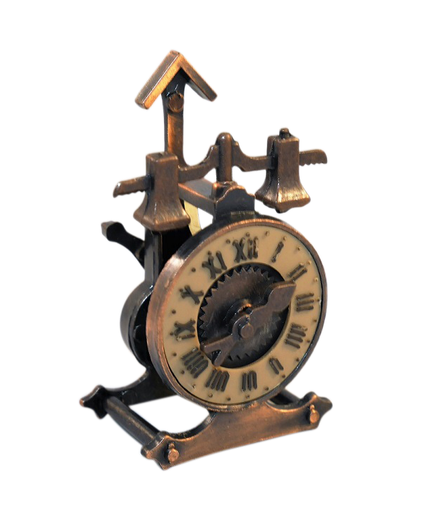 Antique Clock Pencil Sharpener - Wilmot Harvey Gifts & Souvenirs