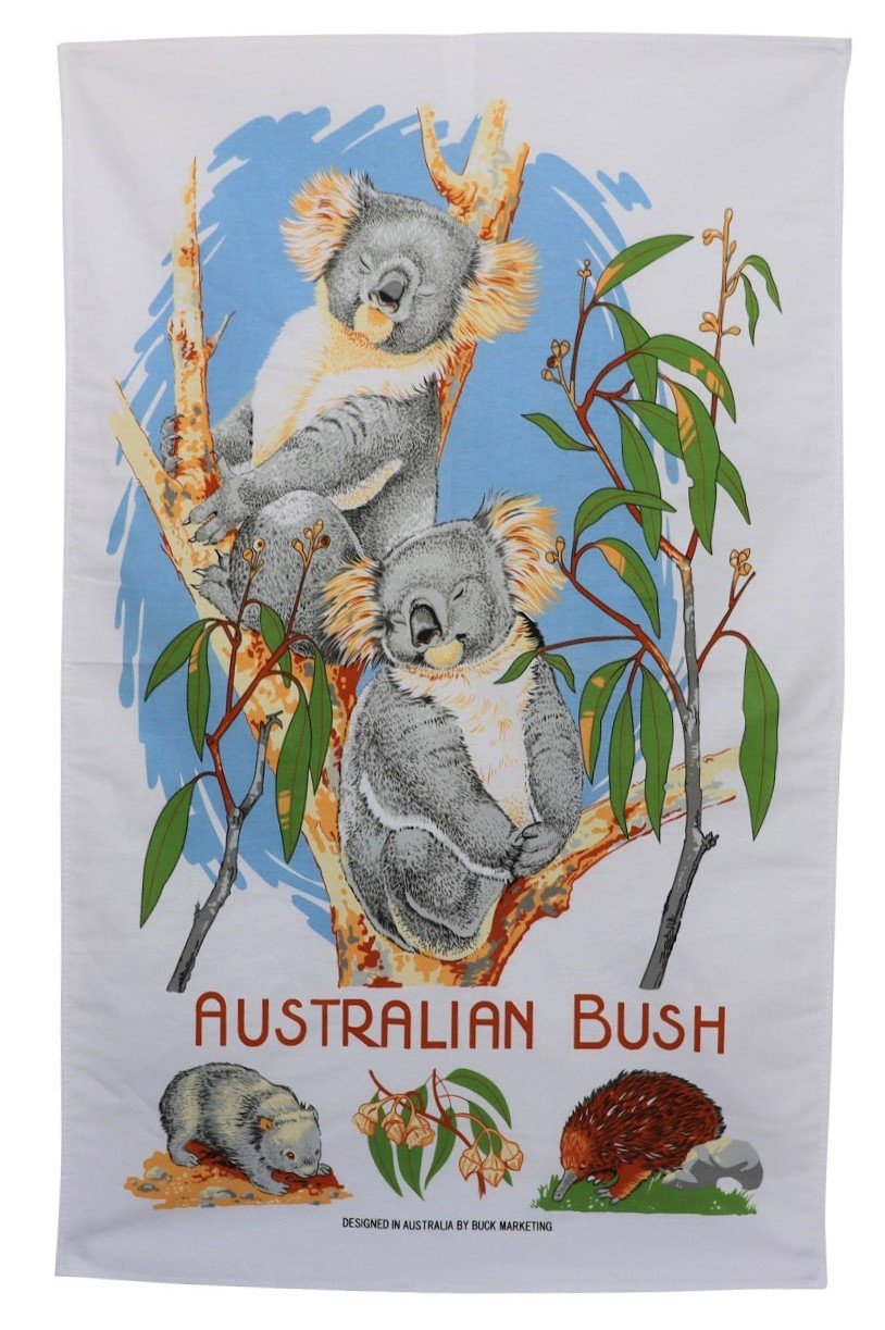 Australian Bush Tea Towel - Wilmot Harvey Gifts & Souvenirs