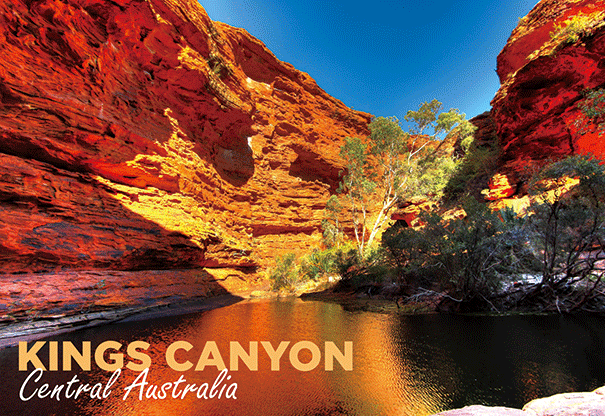 3D Postcard - Kings Canyon