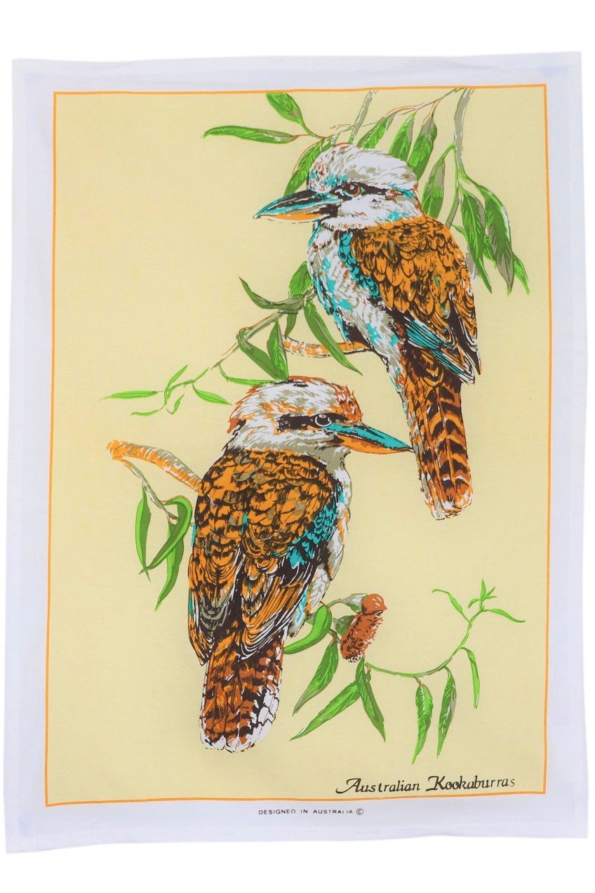 Kookaburra Tea Towel - Wilmot Harvey Gifts & Souvenirs