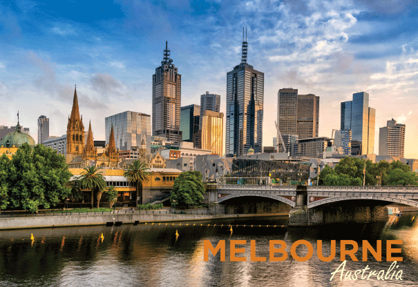 3D Postcard - Melbourne - Wilmot Harvey Gifts & Souvenirs