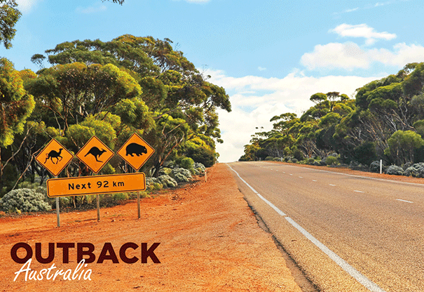 3D Postcard - Outback Australia